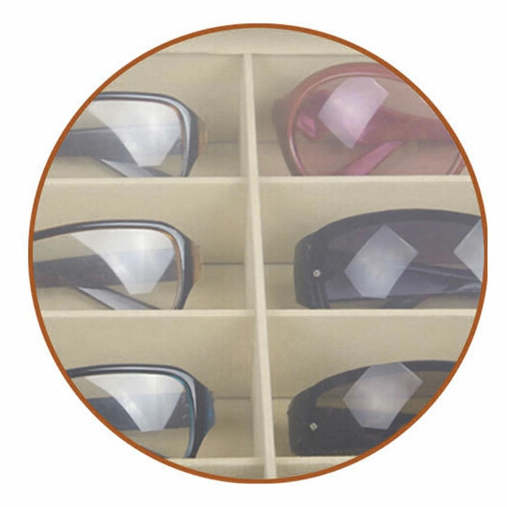 Glasses Organizer Sunglasses Display Storage Box Case 6