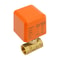 NPT Brass Motorized Ball Valve Normally Closed AC Electric Shutoff Valve 18