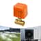 NPT Brass Motorized Ball Valve Normally Closed AC Electric Shutoff Valve 3
