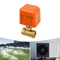 NPT Brass Motorized Ball Valve Normally Closed AC Electric Shutoff Valve 3