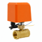 NPT Brass Motorized Ball Valve Normally Closed AC Electric Shutoff Valves