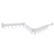 Wall Mounted Folding Clothes Drying Rack Retractable Space Saving Laundry Organizer 3