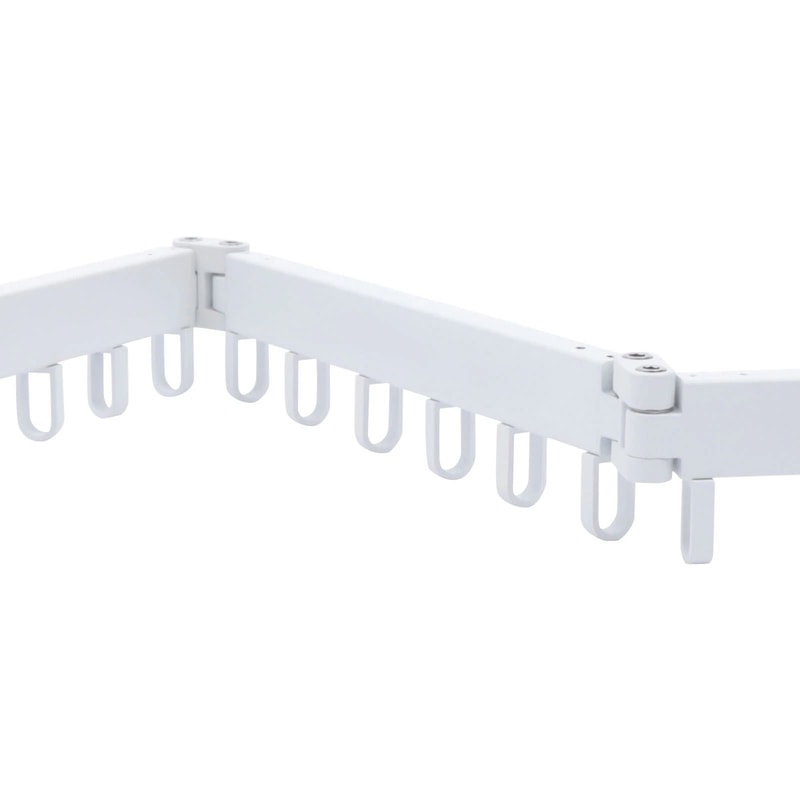 Wall Mounted Folding Clothes Drying Rack Retractable Space Saving Laundry Organizer 6