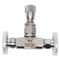 Stainless Steel High Vacuum Bellows Sealed Metering Control Valve 2