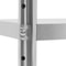 Stainless Steel Double Overshelf For Commercial Prep Table Kitchen Storage 7