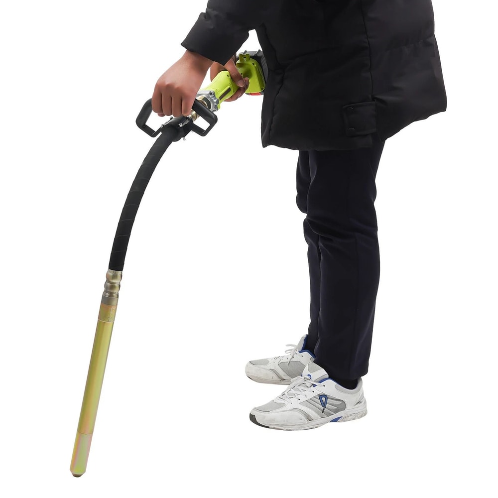 Cordless Handheld Concrete Vibrator With Battery Charger Portable Cement Tool 2
