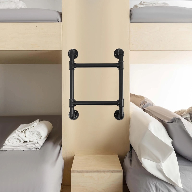 Heavy Duty Wall Mounted Loft Ladder For RV Bunks Attics And Space Saving Access 2