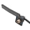 Matte Black Square Handheld Shower Head With Hose And Wall Connector 10
