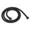 Matte Black Square Handheld Shower Head With Hose And Wall Connector 14