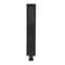 Matte Black Square Handheld Shower Head With Hose And Wall Connector 5