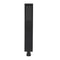 Matte Black Square Handheld Shower Head With Hose And Wall Connector 5