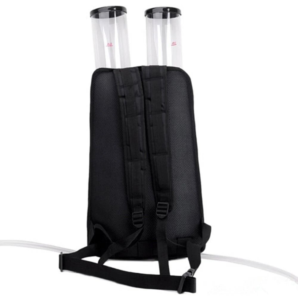 Double Tank Portable Beer Backpack Dispenser Shot Pump Gun Party Drink System 2