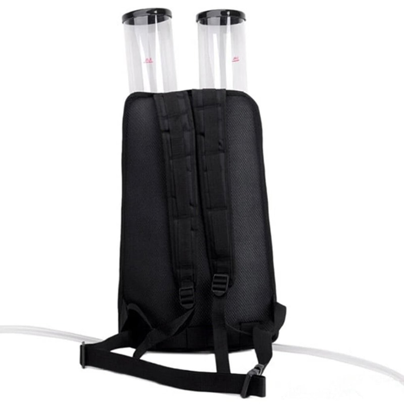 Double Tank Portable Beer Backpack Dispenser Shot Pump Gun Party Drink System 2