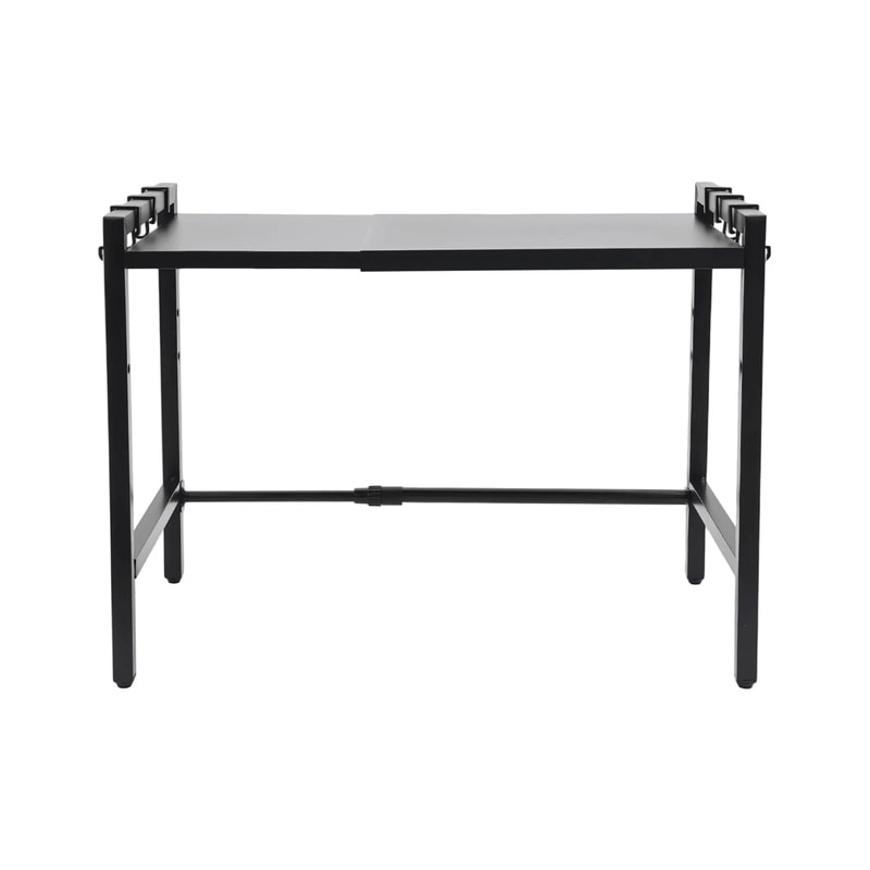 Expandable Microwave Stand Adjustable Height Kitchen Rack Capacity 0