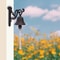 Cast Iron Farmhouse Wall Mounted Door Bell Vintage Decorative Outdoor Bell 1