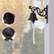 Cast Iron Farmhouse Wall Mounted Door Bell Vintage Decorative Outdoor Bell 7