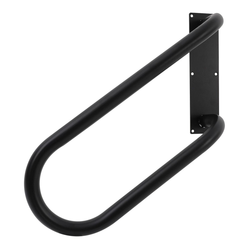 U Shaped Wall Mounted Grab Bar Stair Safety Handrail Left Side Step Support Handle 8