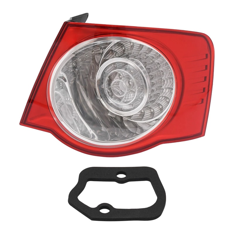 Passenger Side Tail Light LED Rear Lamp Assembly For VW Jetta Tail Light Mk Replacement 12