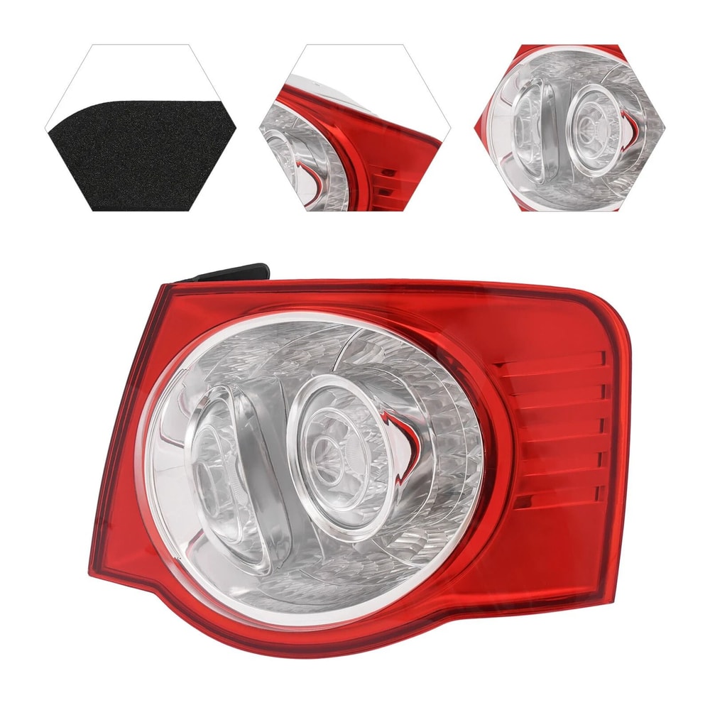 Passenger Side Tail Light LED Rear Lamp Assembly For VW Jetta Tail Light Mk Replacement 6