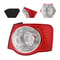 Passenger Side Tail Light LED Rear Lamp Assembly For VW Jetta Tail Light Mk Replacement 6