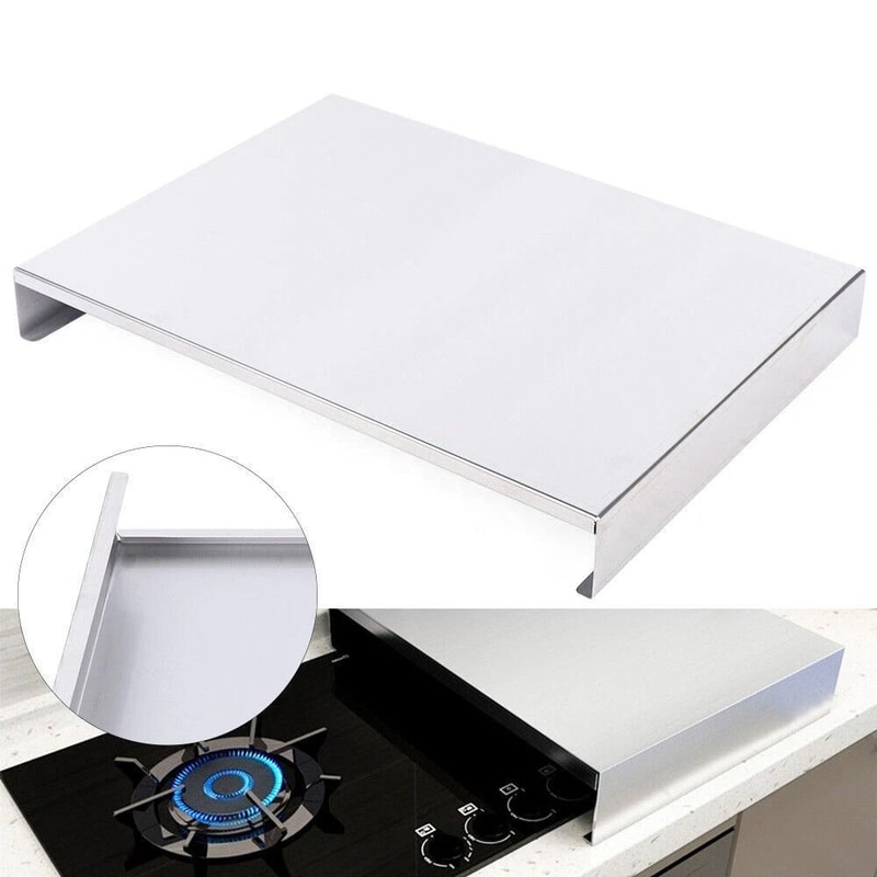 Stainless Steel Stove Top Cover For Gas Burners And Kitchen Surface Protection 7