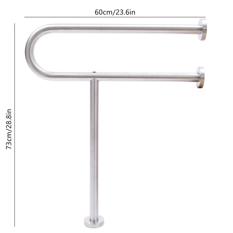 Bathroom Grab Bars For Seniors Toilet Safety Rail Handicap Support Handle 8