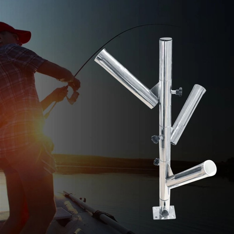 Adjustable Tube Fishing Rod Holder Rocket Launcher For Boats And Marine Fishing 2