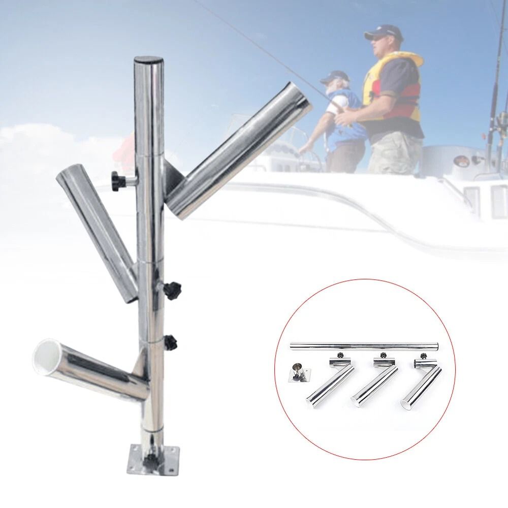 Adjustable Tube Fishing Rod Holder Rocket Launcher For Boats And Marine Fishing 6