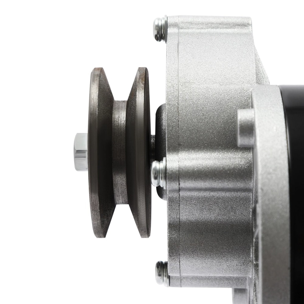 DC Gear Motor With Belt Pulley High Torque Brushed Electric Motor 11