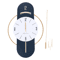 Large Silent Metal Wall Clock Battery Operated Modern Living Room Decor 1