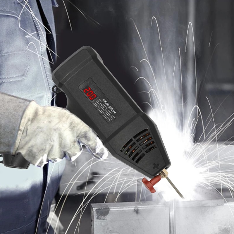 Portable Handheld Welding Machine Digital Electric Stick Welder Kit 4