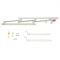 Foldable Bed Safety Rail With Support Handle For Seniors And Bedside Stability 8