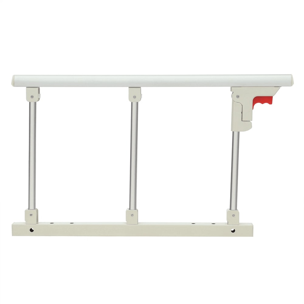 Foldable Bed Safety Rail With Support Handle For Seniors And Bedside Stability 17