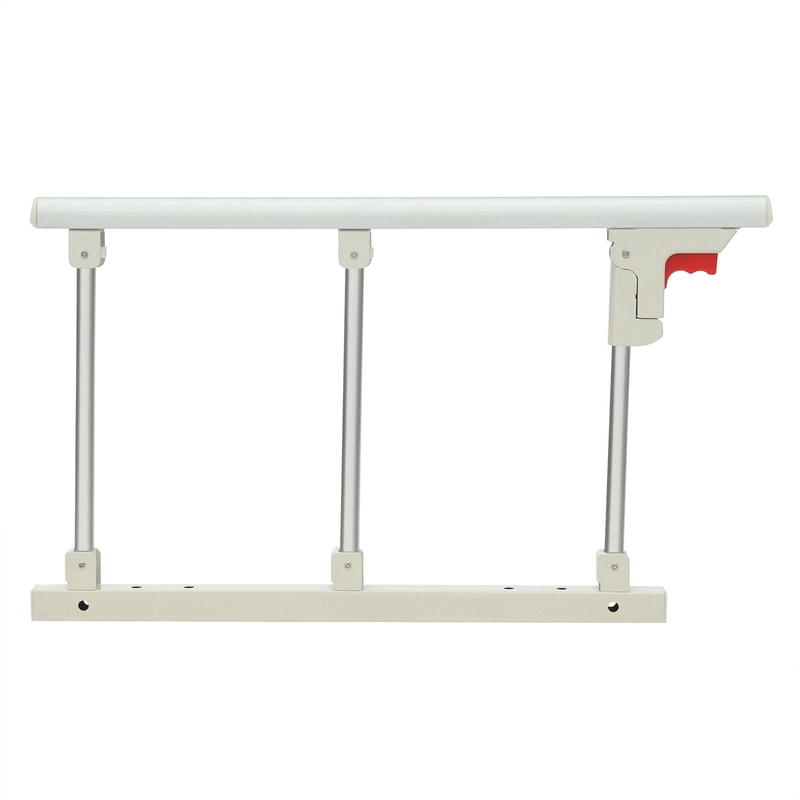 Foldable Bed Safety Rail With Support Handle For Seniors And Bedside Stability 17