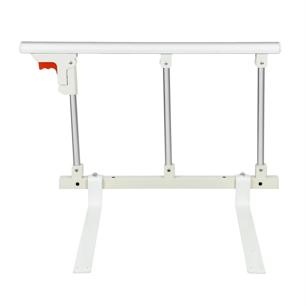Foldable Bed Safety Rail With Support Handle For Seniors And Bedside Stability 18