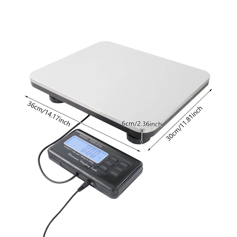 Heavy Duty Digital Platform Scale Industrial Shipping Postal 6