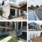 Premium Balcony Deck Stair Glass Railing Post Stainless Steel End Balustrade 2