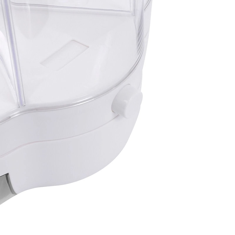 Premium Grid Rotating Rice Dispenser Dry Food Storage Organizer Grain Storage Container 7