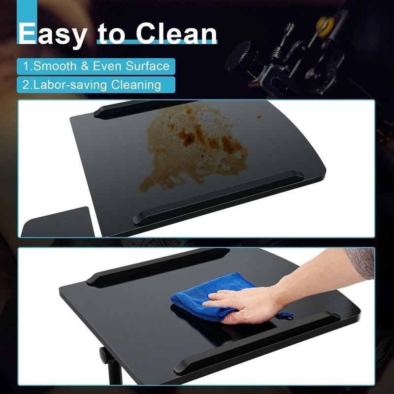 Portable Tattoo Work Station With Adjustable Arm Rest Mobile Desk 17