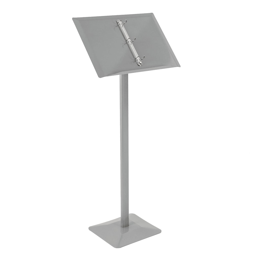 Professional Floor Menu Display Stand With Page Flip Binder Rack 10