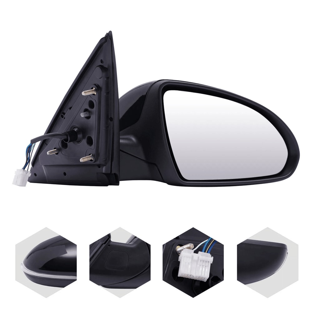 Premium Right Side Rearview Mirror Replacement For Kia Optima Durable Precise Fit 0