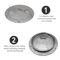 Heavy Duty Stainless Steel Boat Hatch Marine Deck Plate 5