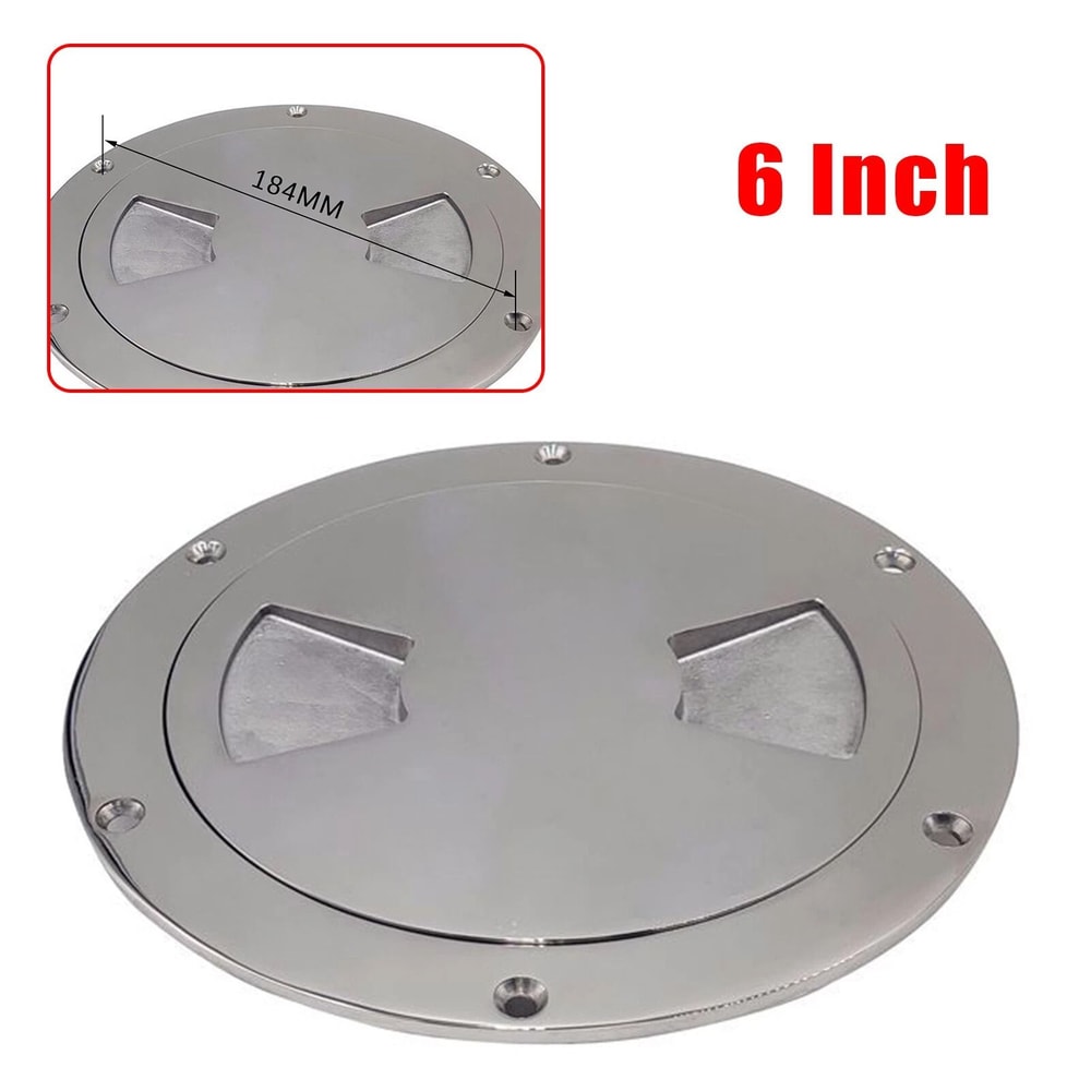 Heavy Duty Stainless Steel Boat Hatch Marine Deck Plate 6