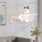 Premium Wooden Wall Mounted Cat Wall Shelf With Clear Space Capsule Lounge 1