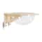 Premium Wooden Wall Mounted Cat Wall Shelf With Clear Space Capsule Lounge 13