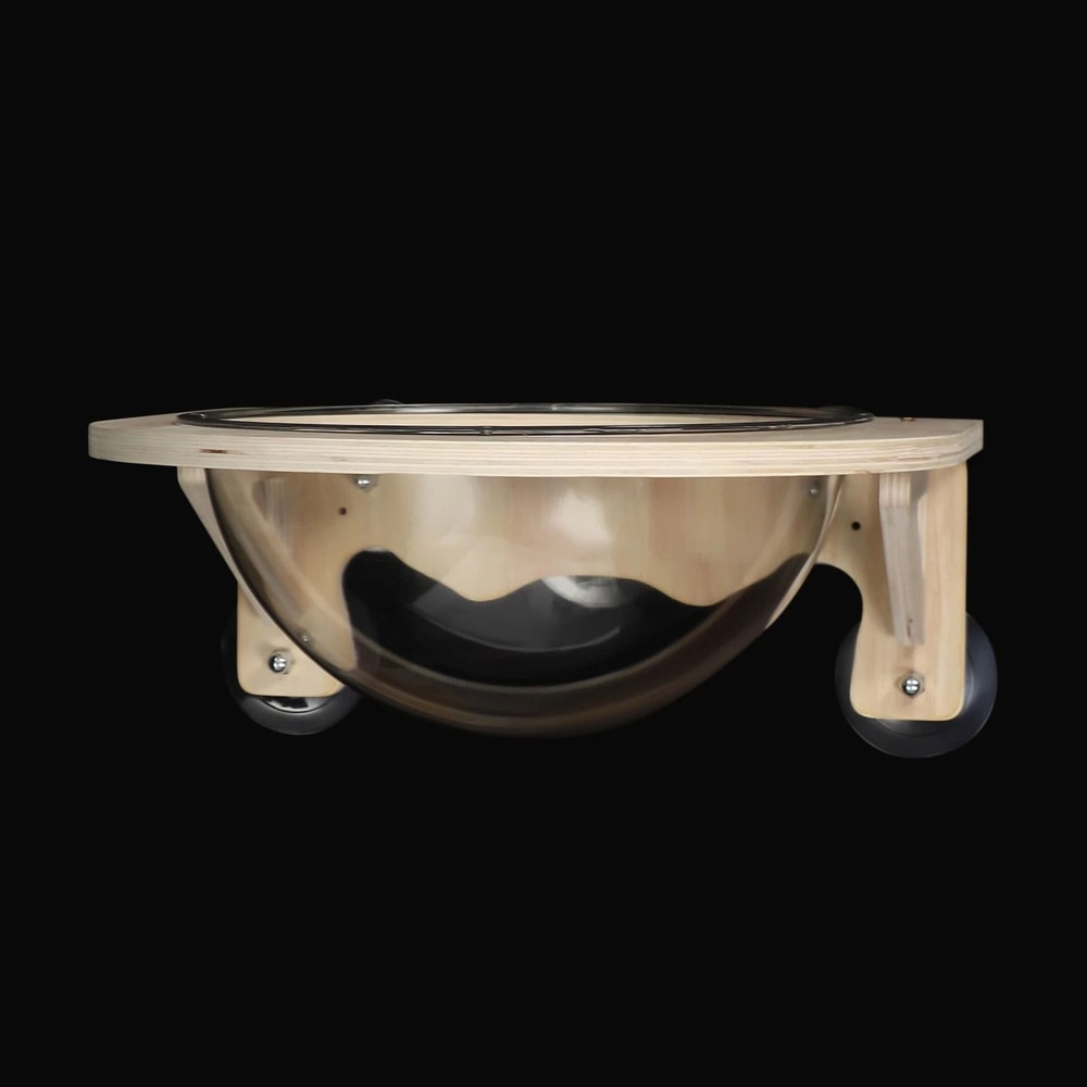 Premium Wooden Wall Mounted Cat Wall Shelf With Clear Space Capsule Lounge 14