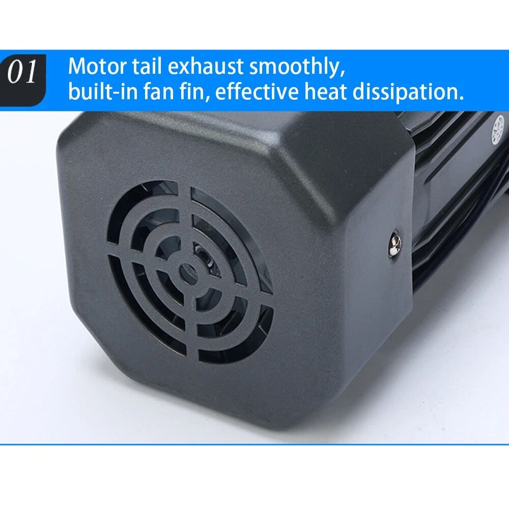 High Performance AC Gear Motor With Variable Speed Controller RPM Reversible 4