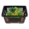 Durable Plastic Shopping Baskets With Handles Retail Grocery Store Market Baskets 12