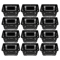 Durable Plastic Shopping Baskets With Handles Retail Grocery Store Market Baskets 6
