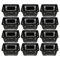 Durable Plastic Shopping Baskets With Handles Retail Grocery Store Market Baskets 6